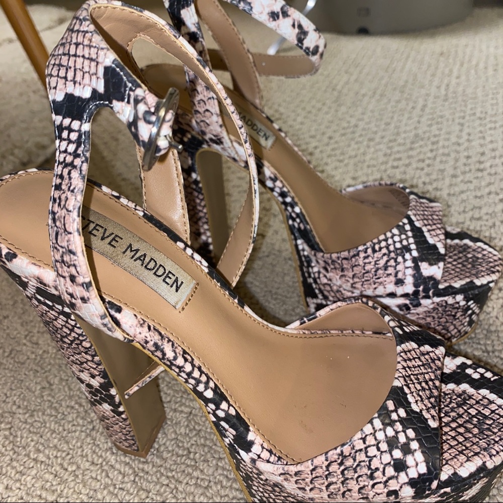 Steve Madden Snake Print Platforms - image 2